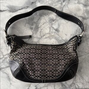 Vintage Coach Small Hobo Bag